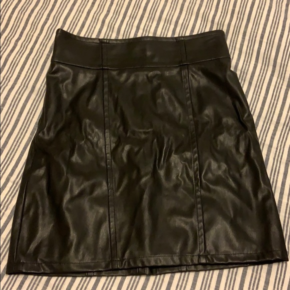 Express Dresses & Skirts - Karlie Kloss for Express faux leather skirt